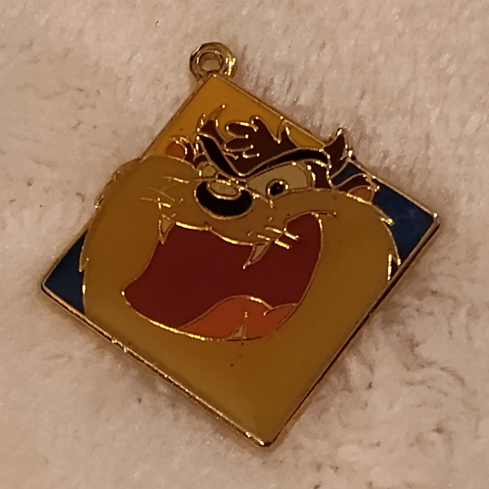 Taz Character Gold Pendant 25$